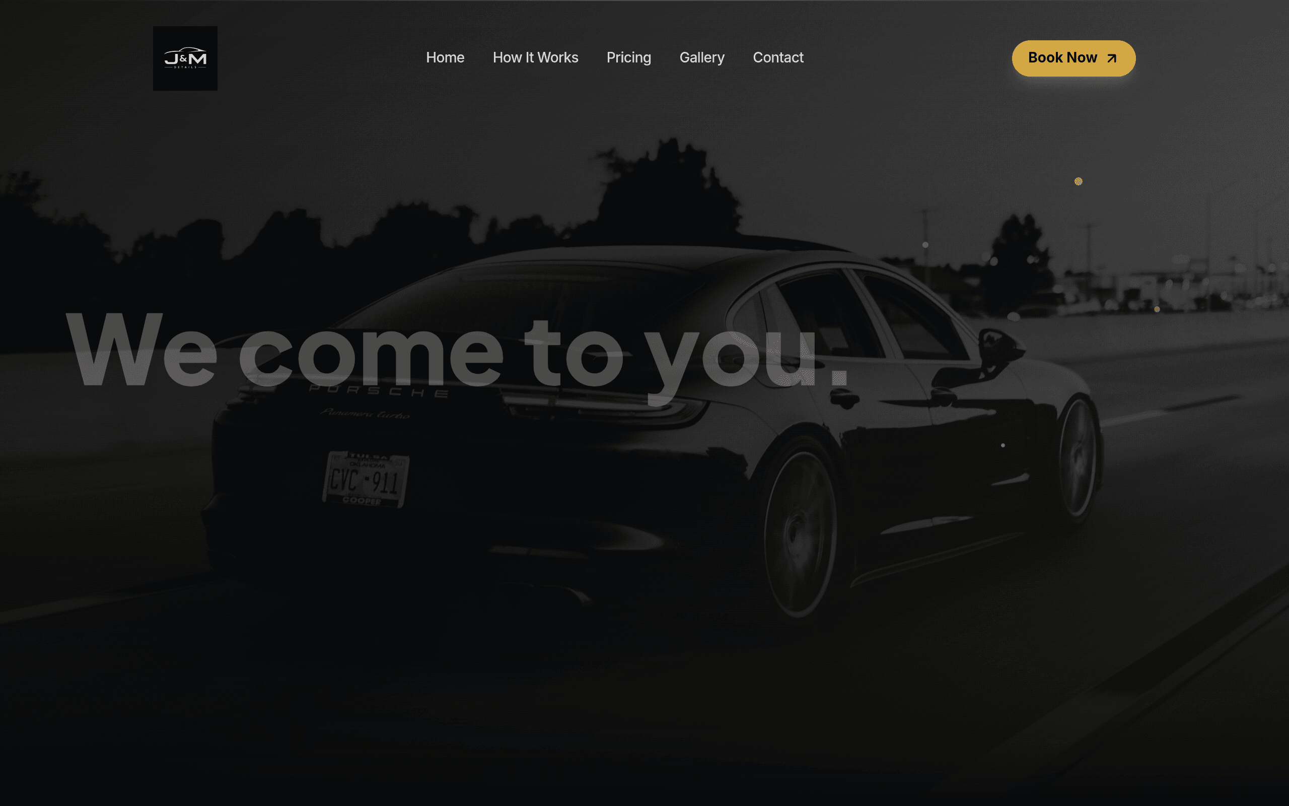 J&M Details mobile car detailing website